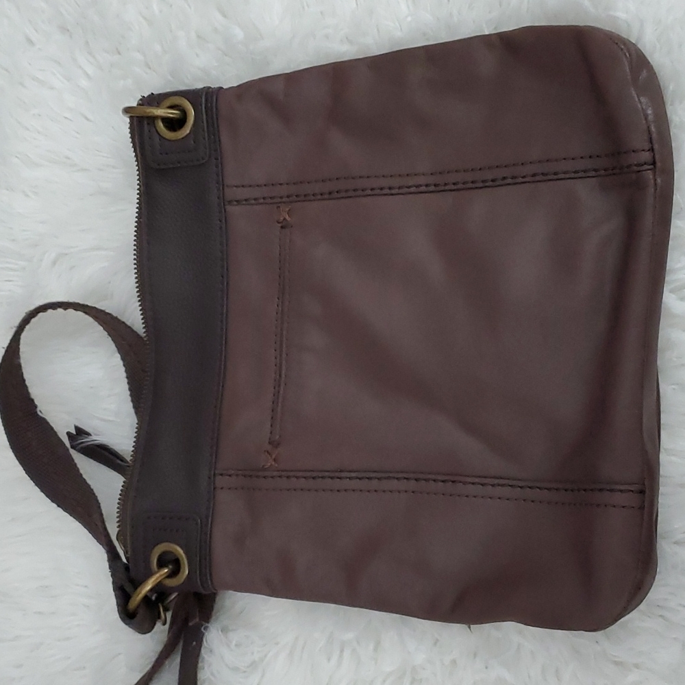 Brown The Sak Leather Crossbody - Picture 2 of 11